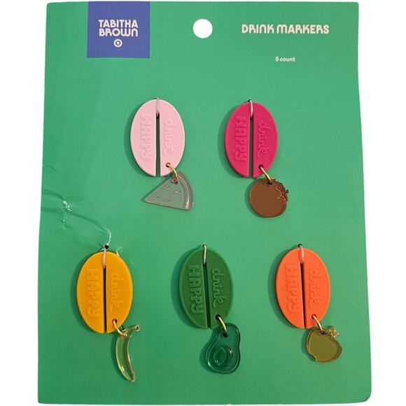 Tabitha Brown for Target Drink Markers NEW - Picture 1 of 8